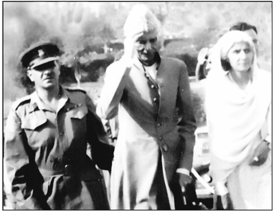 Quaid Arrival in Bannu 1948